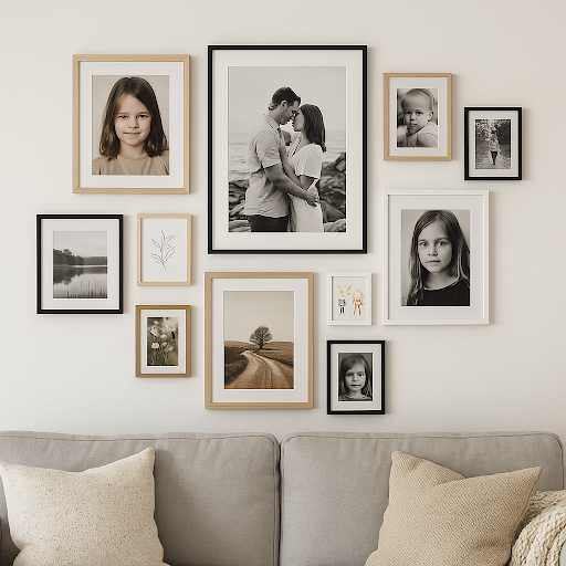 Gallery wall maken: hoe combineer je fotolijstjes op een creatieve manier?
