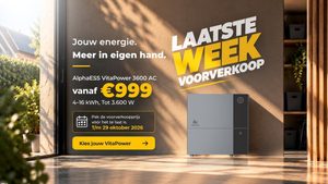 Laatste dagen voorverkoop: zo werkt de nieuwe thuisbatterij van AlphaESS