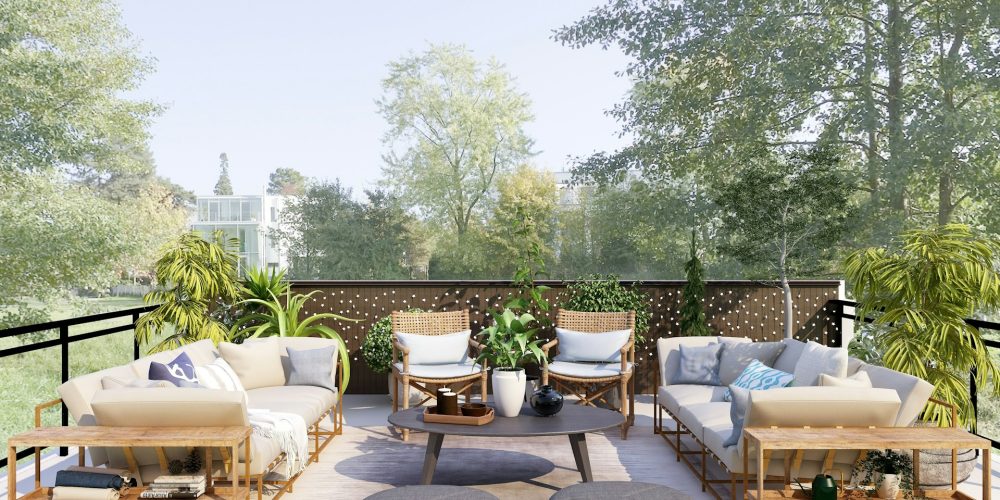 Zo richt je een stijlvol en comfortabel terras in