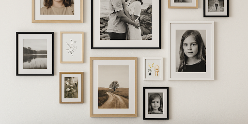 Gallery wall maken: hoe combineer je fotolijstjes op een creatieve manier?